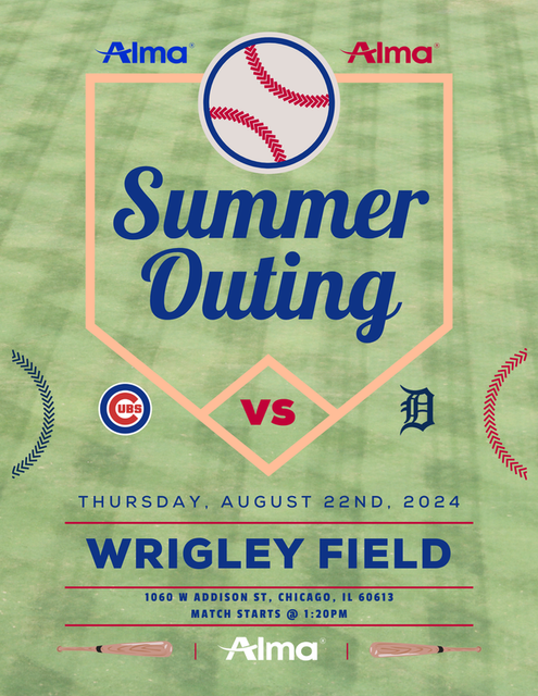 Alma Summer Outing Wrigley Field