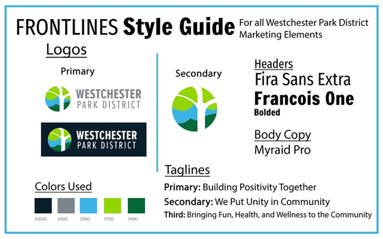 Westchester Park District style guide
