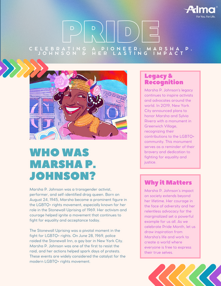 Alma Pride newsletter