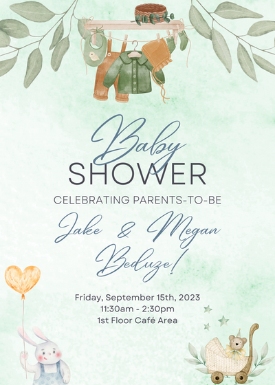 Baby shower invitation
